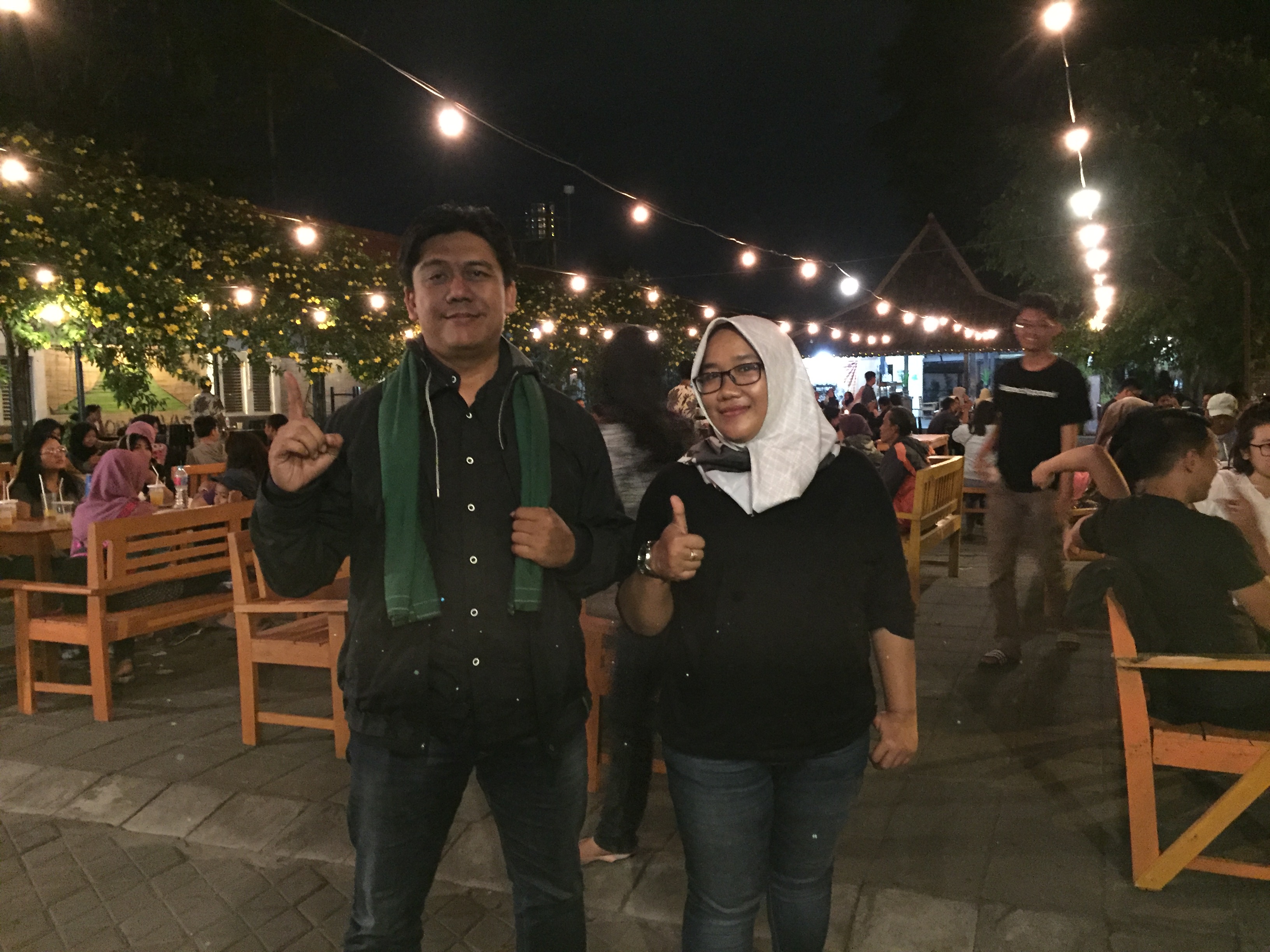 Wisata Kuliner di Yogya? Ya, ke Pendopo Lawas di Alun-alun Utara, Keraton Kasultanan Yogyakarta 